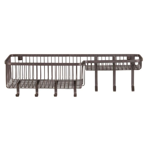 York-Lyra-Wall-Mount-Entryway-Basket-Med-Brnz-1