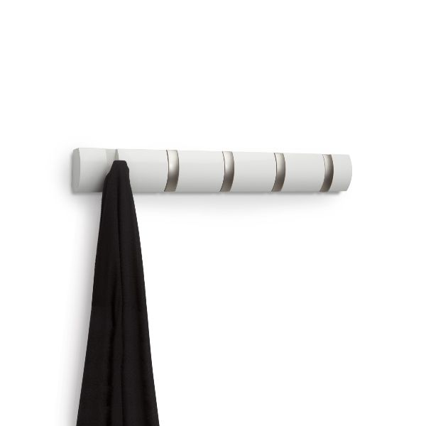Umbra®-Flip-5-Hook--White-10