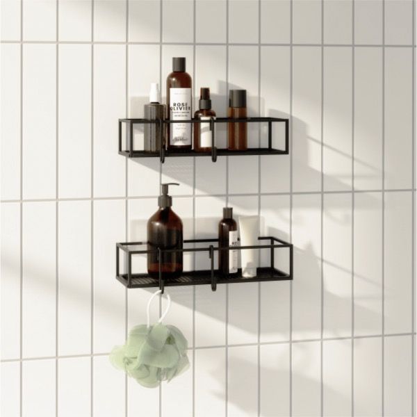 Umbra-Cubiko-Shower-Bin-Black-2