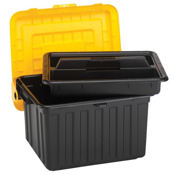 Homz Durabilt Tote with Tray
