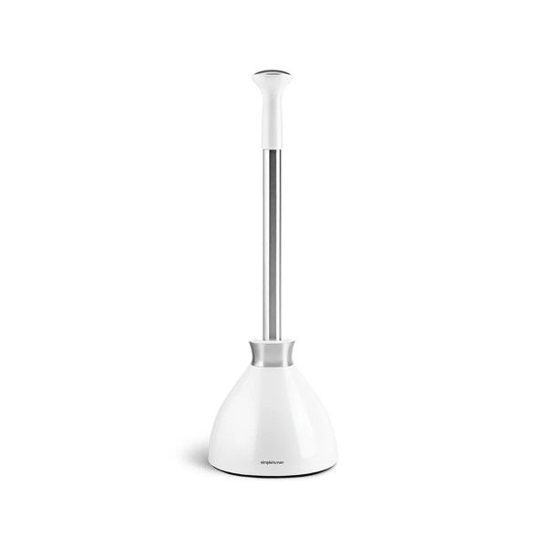 simplehuman-Plunger-White
