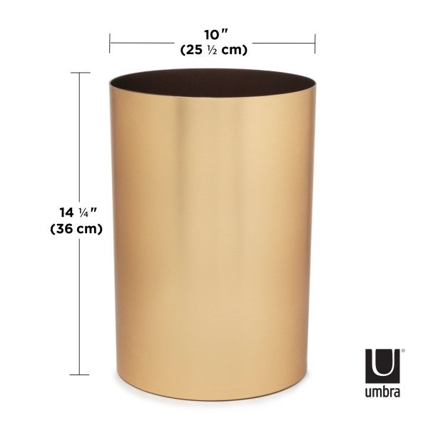 Umbra-Metalla-Trash-Can-Matte-Brass-4