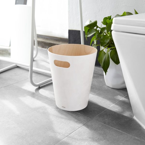 Umbra-Woodrow-Trash-Can-White-Natural-3