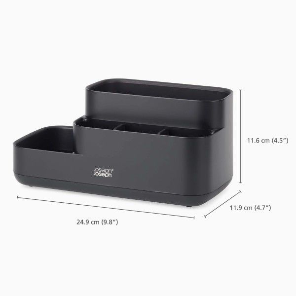 Easystore-Bathroom-Caddy-Black-4