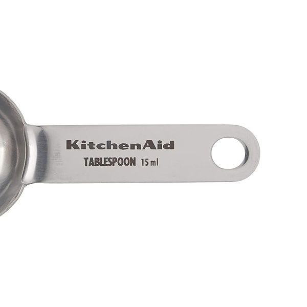 Kitchen-Aid-Set-of-4-Stainless-Steel-Measuring-Spo
