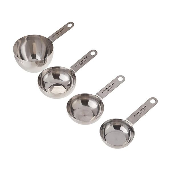 Kitchen-Aid-Set-of-4-Stainless-Steel-Measuring-Cup