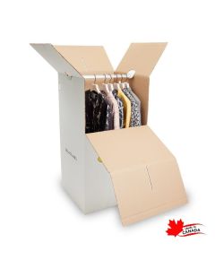 Dymon Moving Box Wardrobe