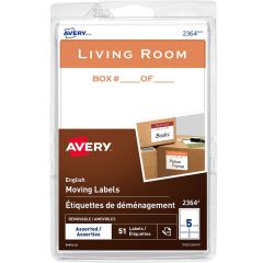 Avery Moving Labels