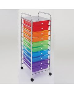 Dymon Rainbow Cart 10 Drawer