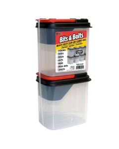 Bits & Bolts Flip Lid Carry-All - 2pk