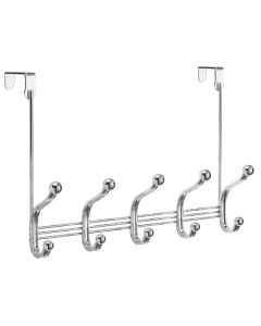 York® Lyra Over Door Rack  5 Hooks