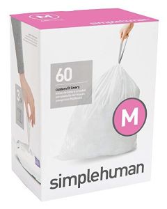 Simplehuman Custom Fit Liner M  60pk