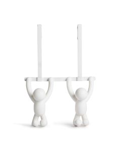 Umbra® Buddy.  Over Door Double Hook  White