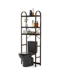 Umbra Bellwood Over The Toilet Shelf Black/Walnut