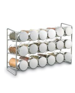 Compact Spice Rack. 18 Jars