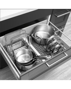 Umbra Peggy Drawer Organizer Charcoal