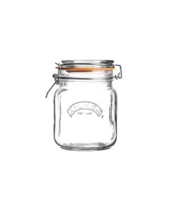 Kilner Square Cliptop Jar 1.0L