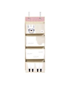3 Sprouts Hanging Organizer Llama