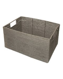 Kelowna Basket Paper Rope Taupe Large