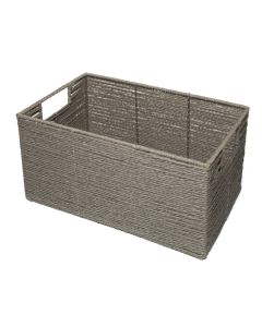 Kelowna Basket Paper Rope Taupe Medium