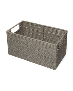 Kelowna Basket Paper Rope Taupe Small