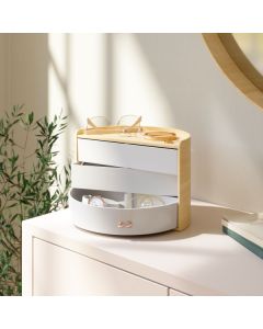 Umbra Moona Storage Box White-Natural