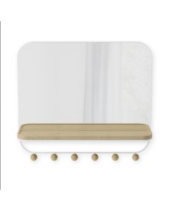 Umbra Estique Mirror With Hooks