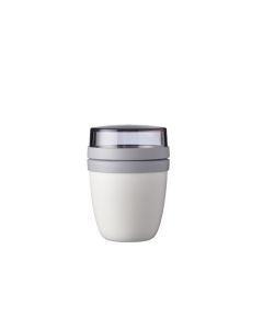 Ellipse Lunch Pot Nordic White