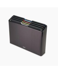 Folio Steel Chopping Board Black