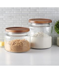 Montana Jar Acacia Lid 64oz 1.89L