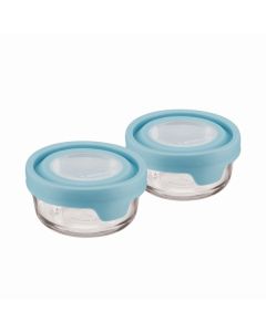 TrueSeal Round Glass Food 1 Cup 236 mL