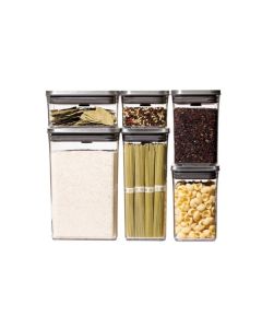 OXO POP Canisters Steel 6 PC Set
