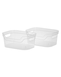 Small Open Bin Set of Two