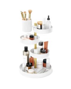 Umbra Pirouette Organizer White & Brass