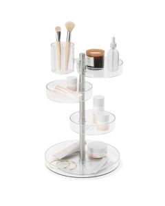 Umbra Pirouette Organizer Clear & Brushed