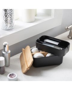 Stowe Double Jewlery Box Black