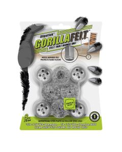 Gorilla Felt with Clear Sleeve - fits legs up to 1.187in rd & 1.06in sq