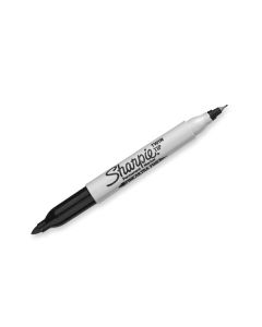 Sharpie Twin Tip Permanent Marker Black