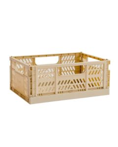 3 Sprouts Folding Crate Large Sand