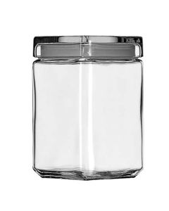 Stackable Jar w/ Glass Lid 1.5qt