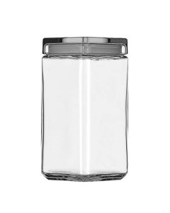 Stackable Jar w/ Glass Lid 2qt