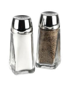 4.25in Continental Glass Salt or Pepper Shaker (single)