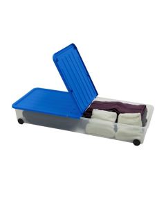 Gracious Living Underbed Box with Hinged Lid 70L