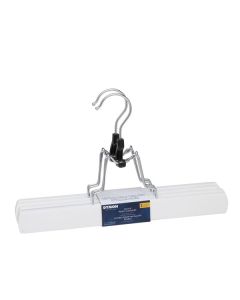 Dymon Maple Pant Hangers White 2pk