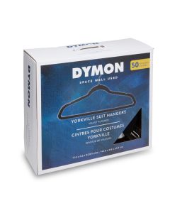Dymon Yorkville Velvet Hangers 50pk