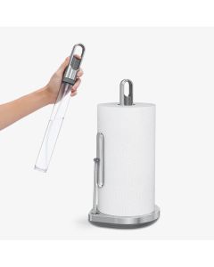 simplehuman Pump Paper Towel Holder, brushed