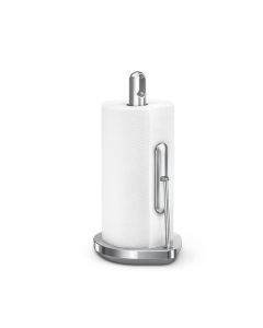 simplehuman tension arm paper towel holder, stainless steel