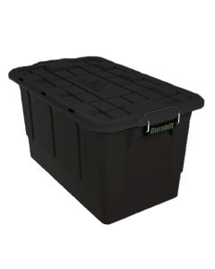 Durabilt Weather-Tight Tote Black/Black 75.7L