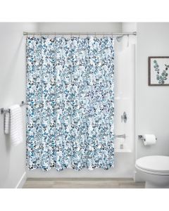 Shower Curtain Indigo Florals
