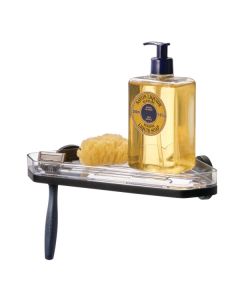 Metropolitan Corner Shower Shelf Matte Black